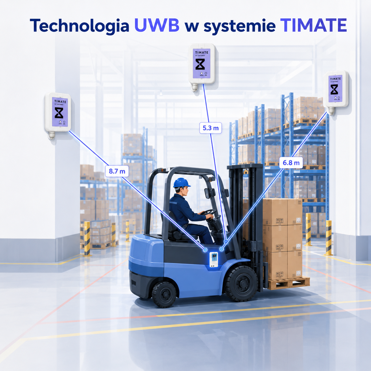 Technologia UWB w systemie TIMATE